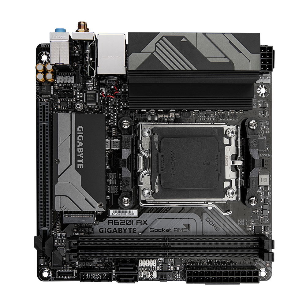 Gigabyte’s LowCost MiniITX A620 Motherboard Supports Ryzen R9 7950X